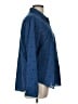 Gap 100% Cotton Stars Blue Long Sleeve Button-Down Shirt Size L - photo 4