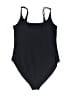 Old Navy Solid Black One Piece Swimsuit Size M - photo 2