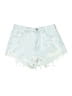 Shein Blue Denim Shorts Size 6 - photo 1