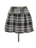 Love Plaid Gray Casual Skirt Size XL - photo 1