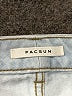 PacSun 100% Cotton Color Block Blue Denim Shorts Size 26 waist - photo 3