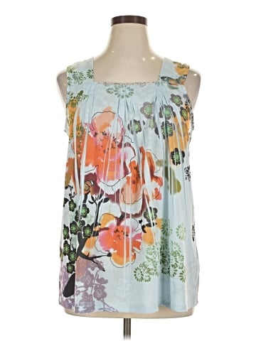 One World Sleeveless Blouse (view 1)