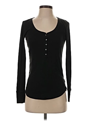 Victoria's Secret Long Sleeve Henley (view 1)