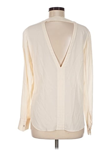 A.L.C. Long Sleeve Silk Top (view 2)
