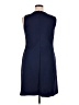 Tory Burch Solid Blue Casual Dress Size XL - photo 2