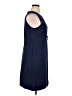 Tory Burch Solid Blue Casual Dress Size XL - photo 4