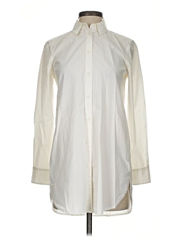 Madewell Button-Down Tunic Shirt with Pockets (view 1)