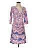 Before+Again Print Blue Cocktail Dress Size XS - photo 1