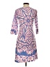 Before+Again Print Blue Cocktail Dress Size XS - photo 2