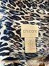 Chico's 100% Polyester Animal Print Blue Long Sleeve Blouse Size Lg (2) - photo 8