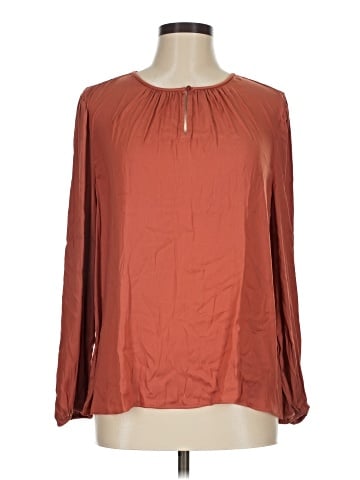 Ann Taylor Long Sleeve T-Shirt (view 1)