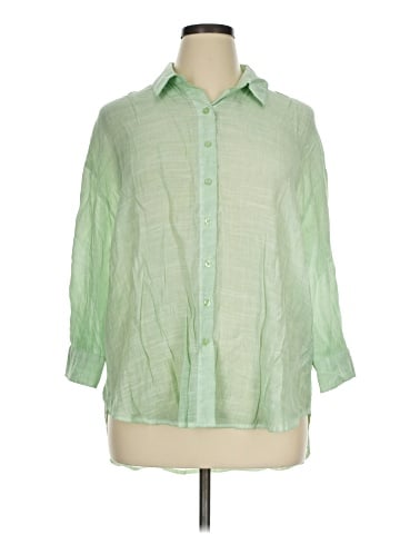 Cupio 3/4 Sleeve Button-Down Shirt (view 1)