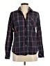 Burton Plaid Black Long Sleeve Button-Down Shirt Size M - photo 1