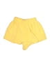 Sky To Moon Solid Yellow Shorts Size S - photo 2