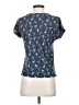 MAX 100% Cotton Floral Animal Print Graphic Blue Short Sleeve T-Shirt Size S - photo 2