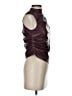 Unbranded 100% Polyester Burgundy Vest Size S - photo 4