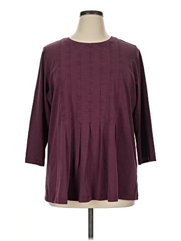 LOGO by Lori Goldstein 3/4 Sleeve T-Shirt (view 1)