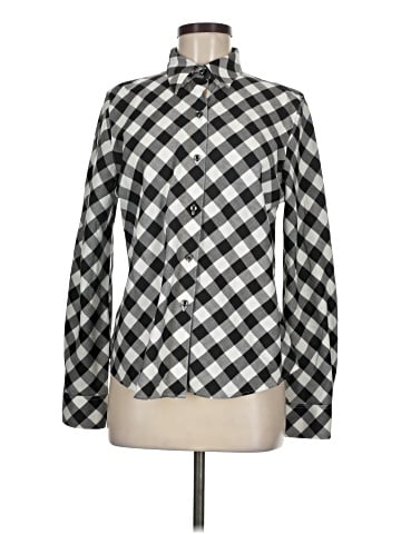 Foxcroft Long Sleeve Button-Down Shirt (view 1)