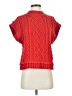 MAX 100% Acrylic Red Sleeveless Top Size S - photo 1