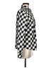 Foxcroft Argyle Black Long Sleeve Button-Down Shirt Size 8 - photo 4