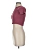 Popular 21 Burgundy Short Sleeve Turtleneck Size S - photo 5