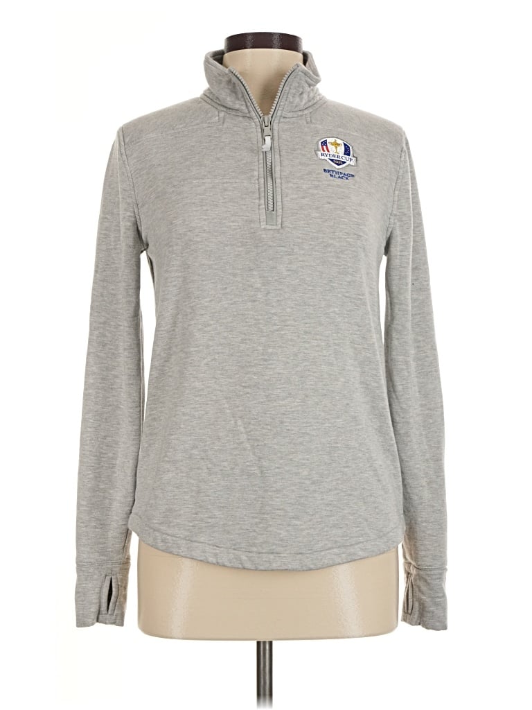 Pre-owned Vineyard Vines Pullover Sweater In Gray