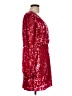 WAYF 100% Polyester Red Cocktail Dress Size L - photo 4