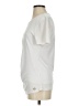 Donna Karan New York 100% Polyester Ivory Short Sleeve Top Size S - photo 5