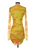AFRM Tie-dye Yellow Cocktail Dress Size XS - photo 2