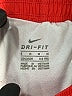 Nike Color Block Orange Athletic Shorts Size 5 - 6 - photo 3
