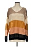 Wishlist 100% Acrylic Color Block Tan Pullover Sweater Size S - photo 1