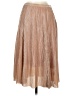 Maeve Metallic Tan Formal Skirt Size XS - photo 1