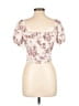 Meraki Ivory Short Sleeve Blouse Size M - photo 2