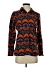 Woolrich 100% Cotton Orange Long Sleeve Blouse Size S - photo 1