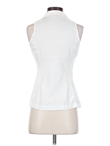 MICHAEL Michael Kors Sleeveless Button-Down Shirt (view 2)
