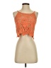 Alice + Olivia 100% Polyester Orange Sleeveless Blouse Size XS - photo 1
