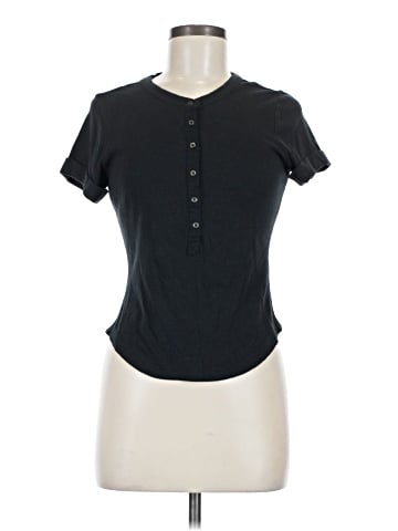 Pilcro Short Sleeve Henley (view 1)