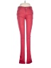 Alice + Olivia Red Jeans Size 4 - photo 1