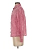 J. McLaughlin Tweed Pink Long Sleeve Button-Down Shirt Size S - photo 5