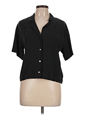 Madewell Button-Front Resort Shirt in Lusterweave (view 1)
