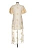 Let Me Be 100% Polyamide Ivory Cocktail Dress Size M - photo 2
