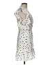 Sucrefas Polka Dots Ivory Cocktail Dress Size L - photo 4