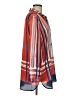 Nic + Zoe 100% Polyester Stripes Red Orange Long Sleeve Blouse Size L - photo 4