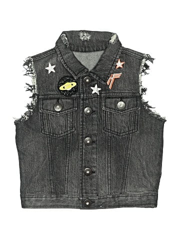 Unbranded Denim Vest (view 1)