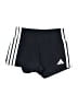 Adidas Stripes Black Athletic Shorts Size 10 - photo 1