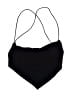 Shein Solid Black Swimsuit Top Size 6 - photo 1