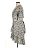 Max Studio Paisley Gray Casual Dress Size XL - photo 5