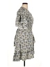 Max Studio Paisley Gray Casual Dress Size XL - photo 4