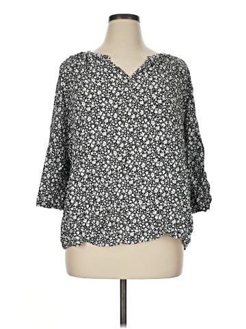 Jones & Co 3/4 Sleeve Blouse (view 1)