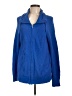 Weekends by Chico's 100% Cotton Blue Long Sleeve Top Size L - photo 1